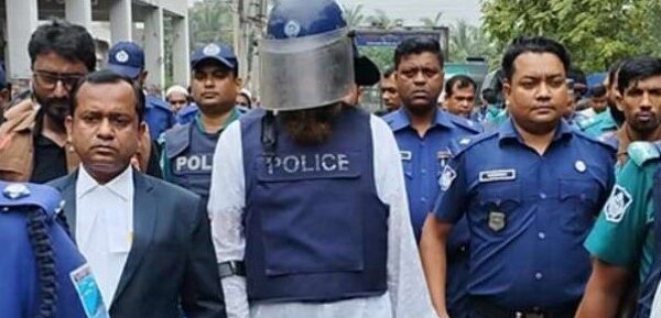 কঠোর নিরাপত্তায় মামুনুলকে আদালতে হাজির